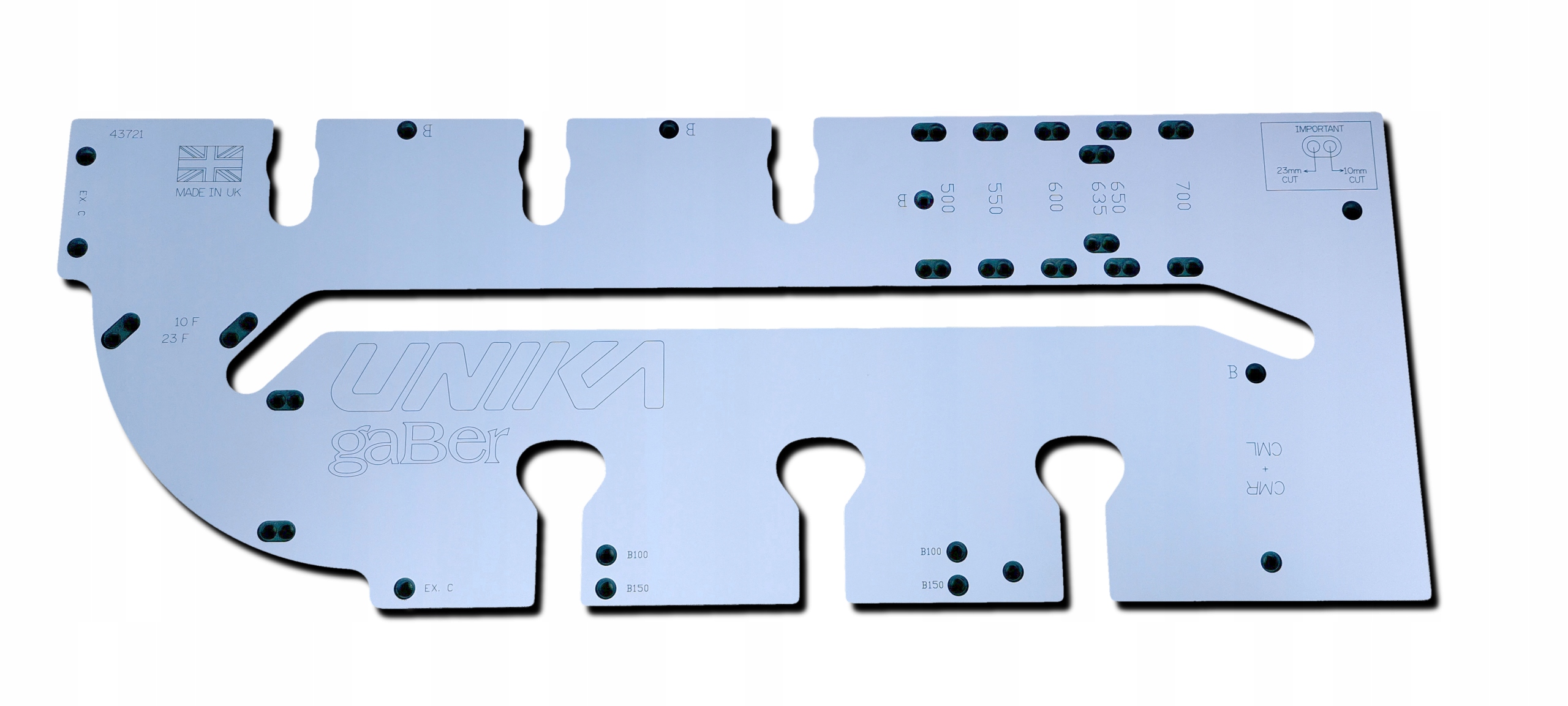 

Szablon do łączenia blatów Uniwersalny Unika 12 mm