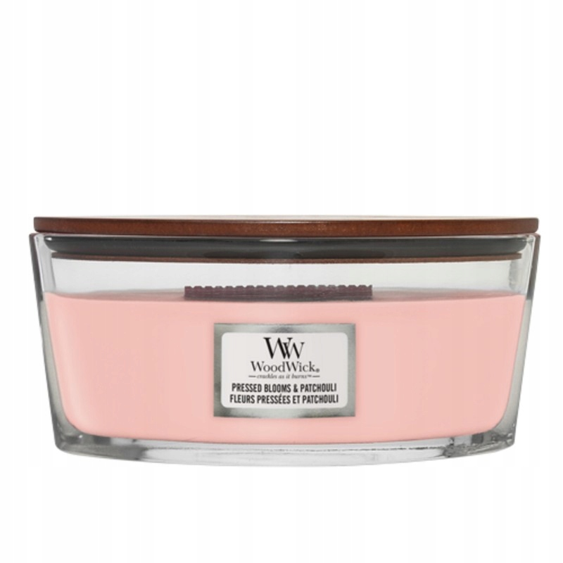 WoodWick Svíčka Pressed Blooms & Patchouli