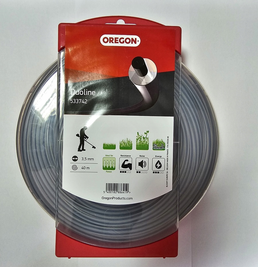Żyłka tnąca Oregon Duoline okrągła Ø3.5mm 40M