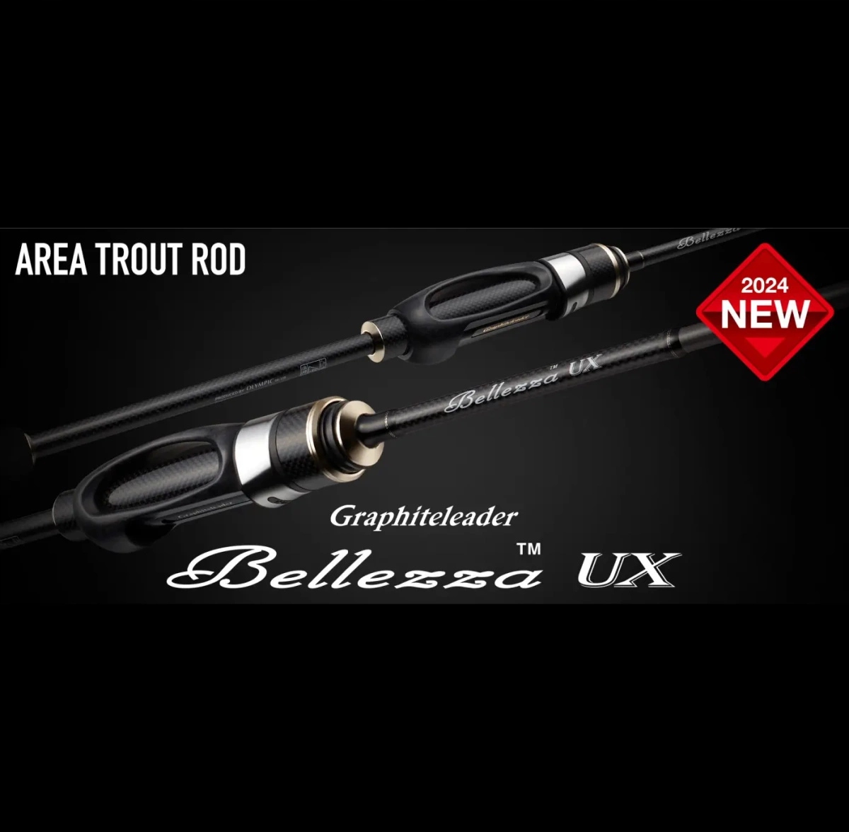 Wędka Graphiteleader Belleza Ux 24GBELUS-582XUL-T 1.73m 0.4-3.5g Grat