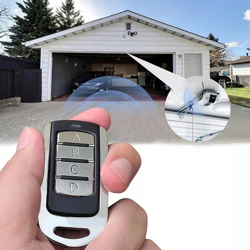 SAMOKOPIUJĄCY PILOT DO BRAMY GARAŻU 280-868 MHZ 4in1 ABCD Rodzaj Pilot