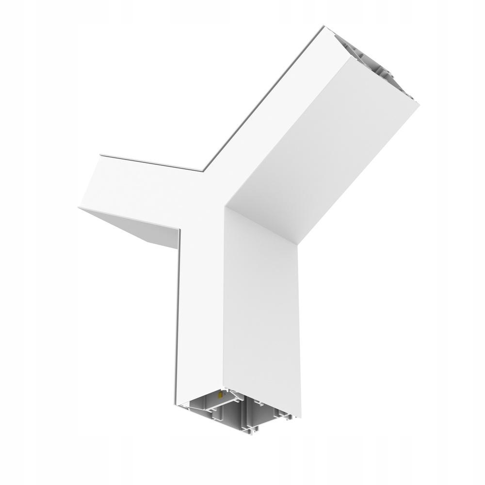 Spojka pre lineárne svietidlá 10.2W 1350lm Cct Tvar Y Biely Office Linear