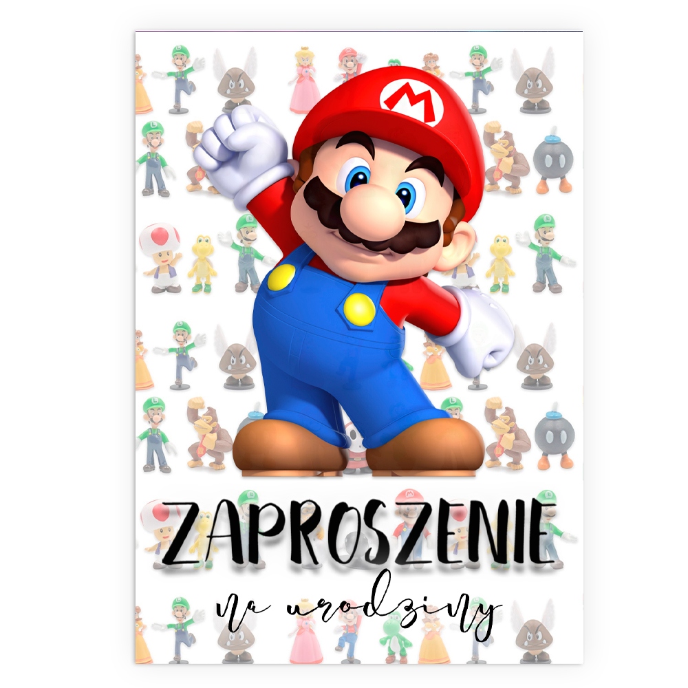 ZAPROSZENIA NA URODZINY PRZYJĘCIE 3 4 5 6 7 DLA CHŁOPCZYKA 256