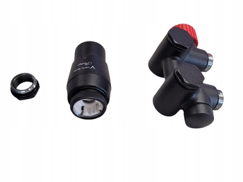 Vario Term Termostatický Set Integra Duo Pravý Čierny Štruktúra