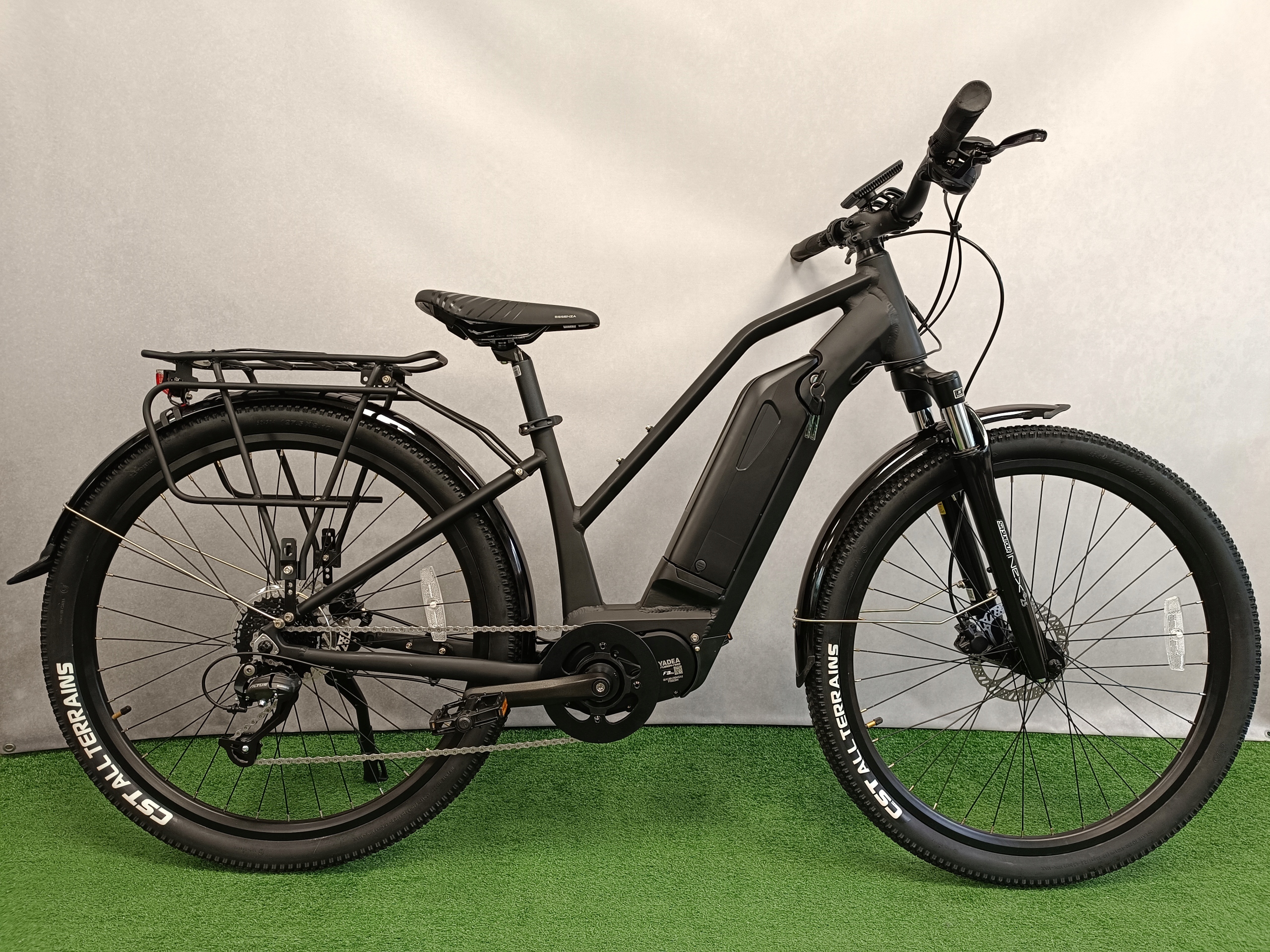 Rower elektryczny YT500 27,5" rama alu Silnik Centralny osprzęt Shimano