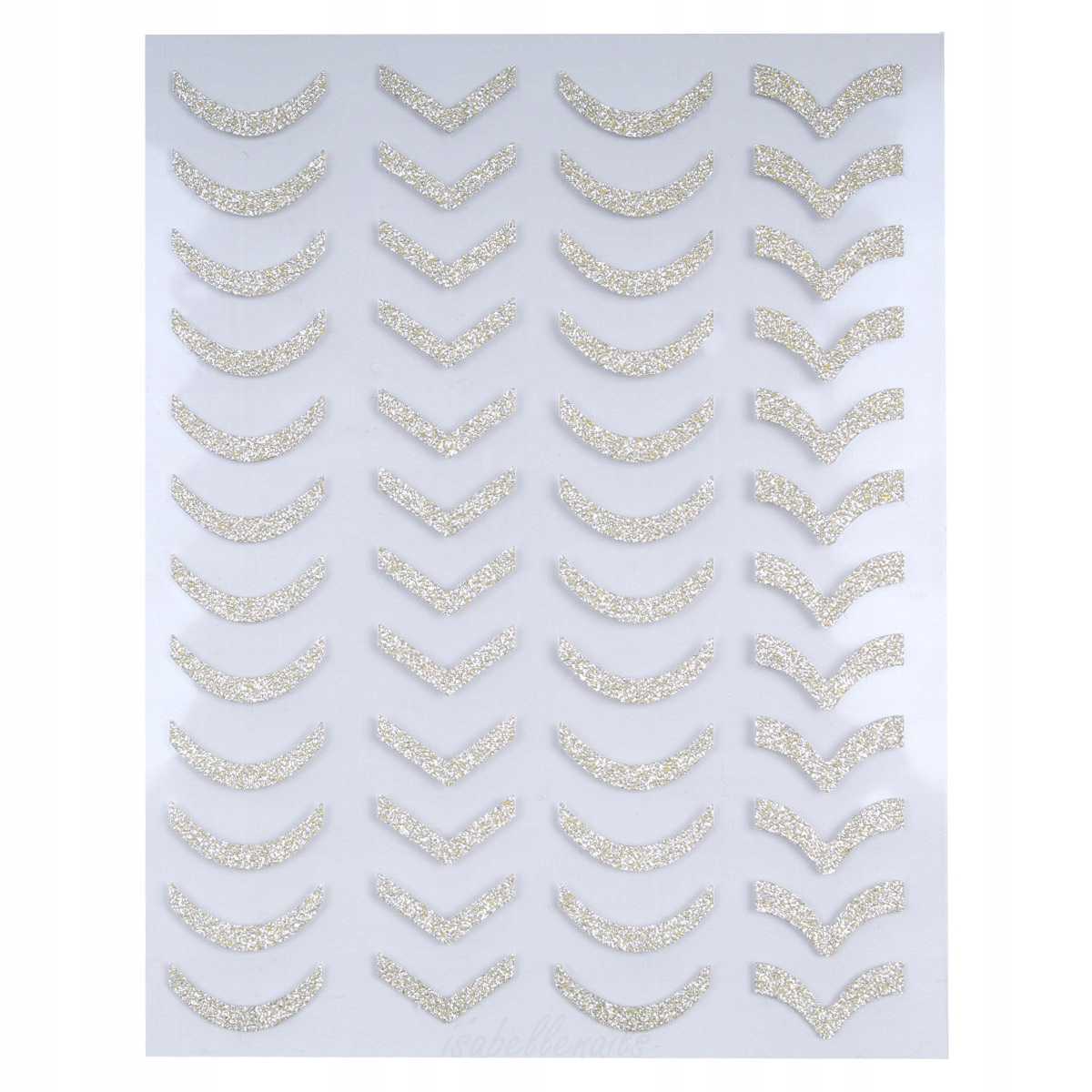 NAKLEJKI 3D NA PAZNOKCIE PASKI ZŁOTE 802