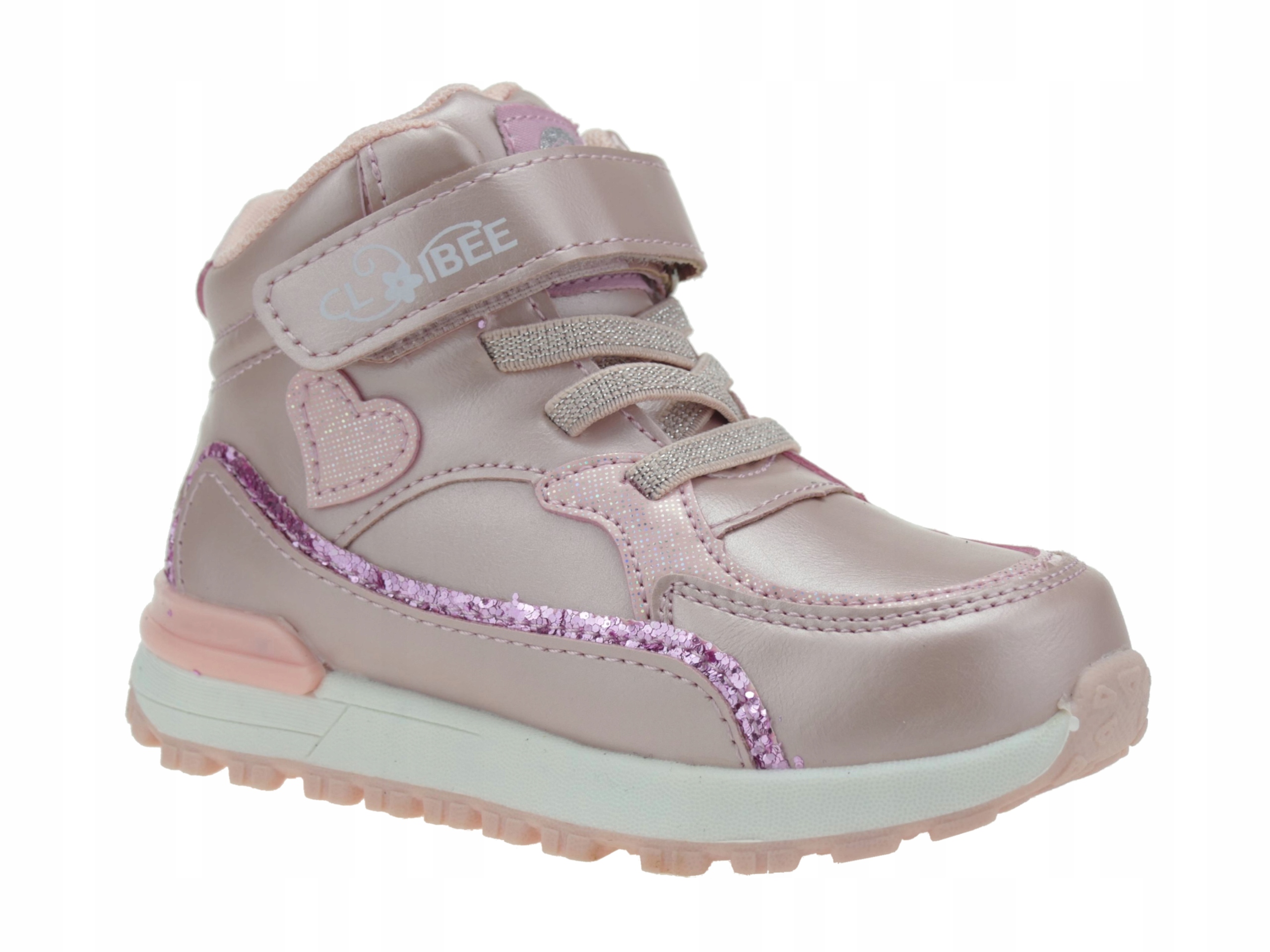 DZIEWCZĘCE TRZEWIKI PÓŁBUTY DZIECIĘCE BOTKI BUTY PRZEJŚCIOWE NA RZEPY R. 21 Kod producenta H293A