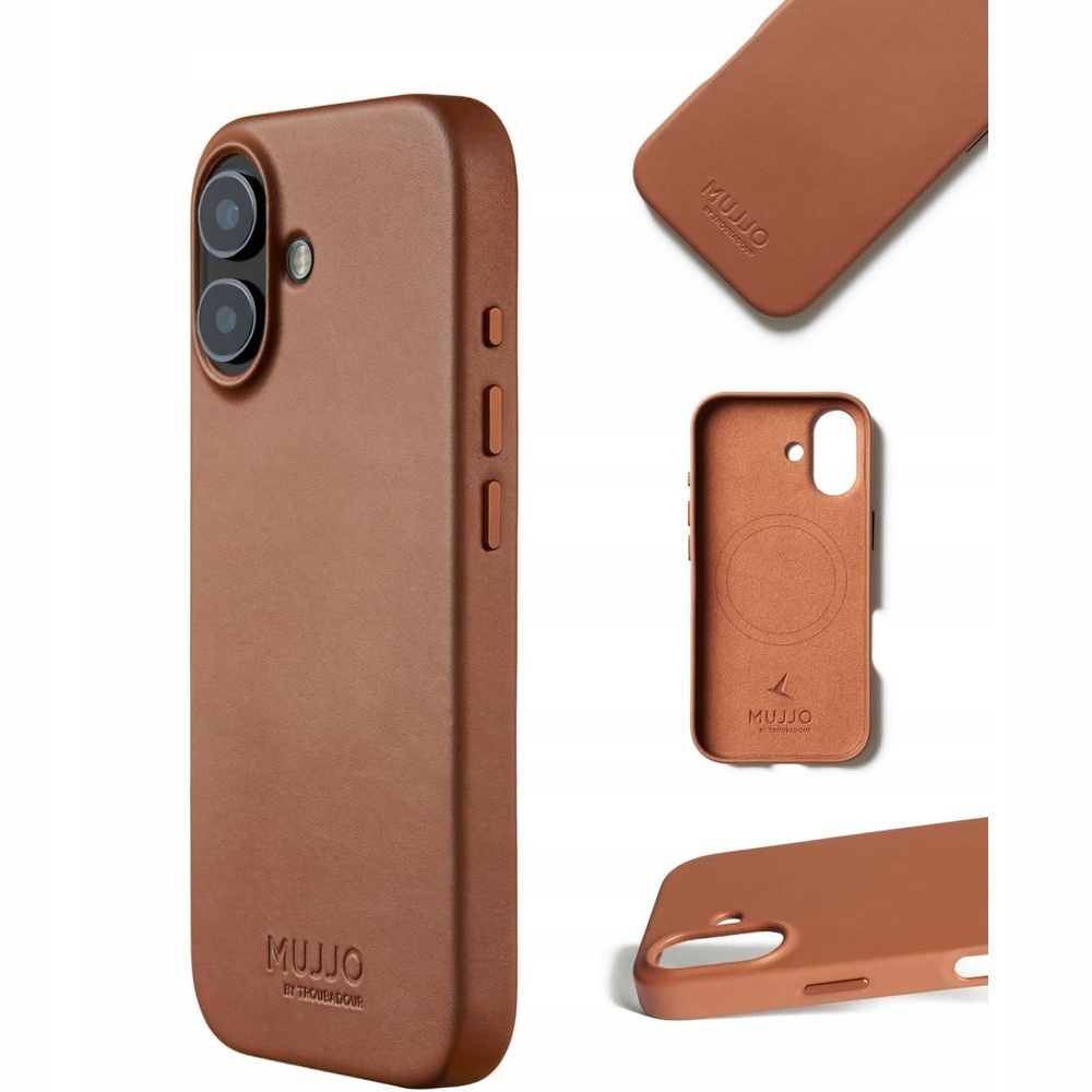 kryt pouzdro Mujjo obal MagSafe pro iPhone 17