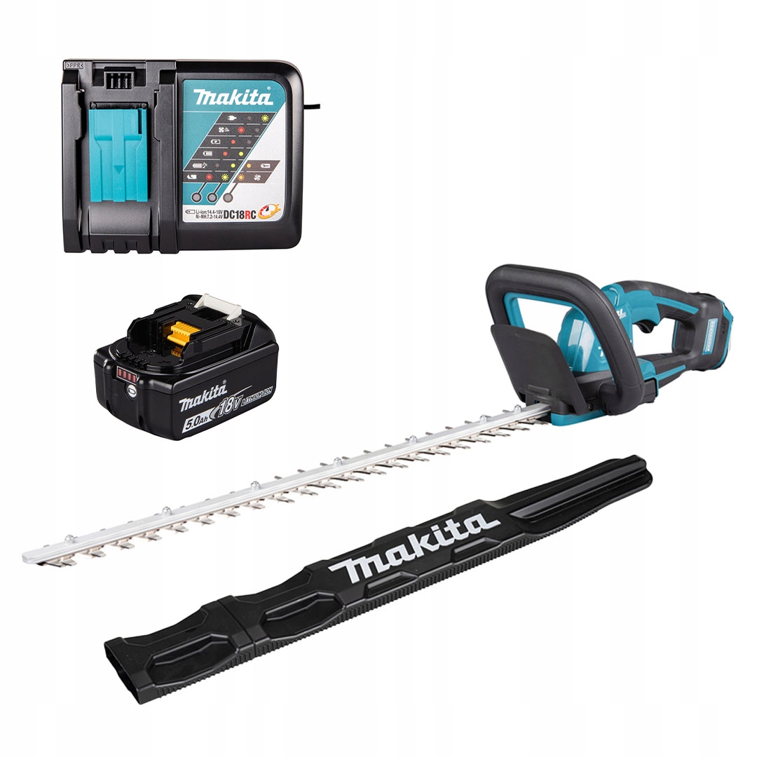 Akumulátorové nožnice na živý plot Makita DUH606RT Lxt 18V Bl Xpt 5Ah 600 mm