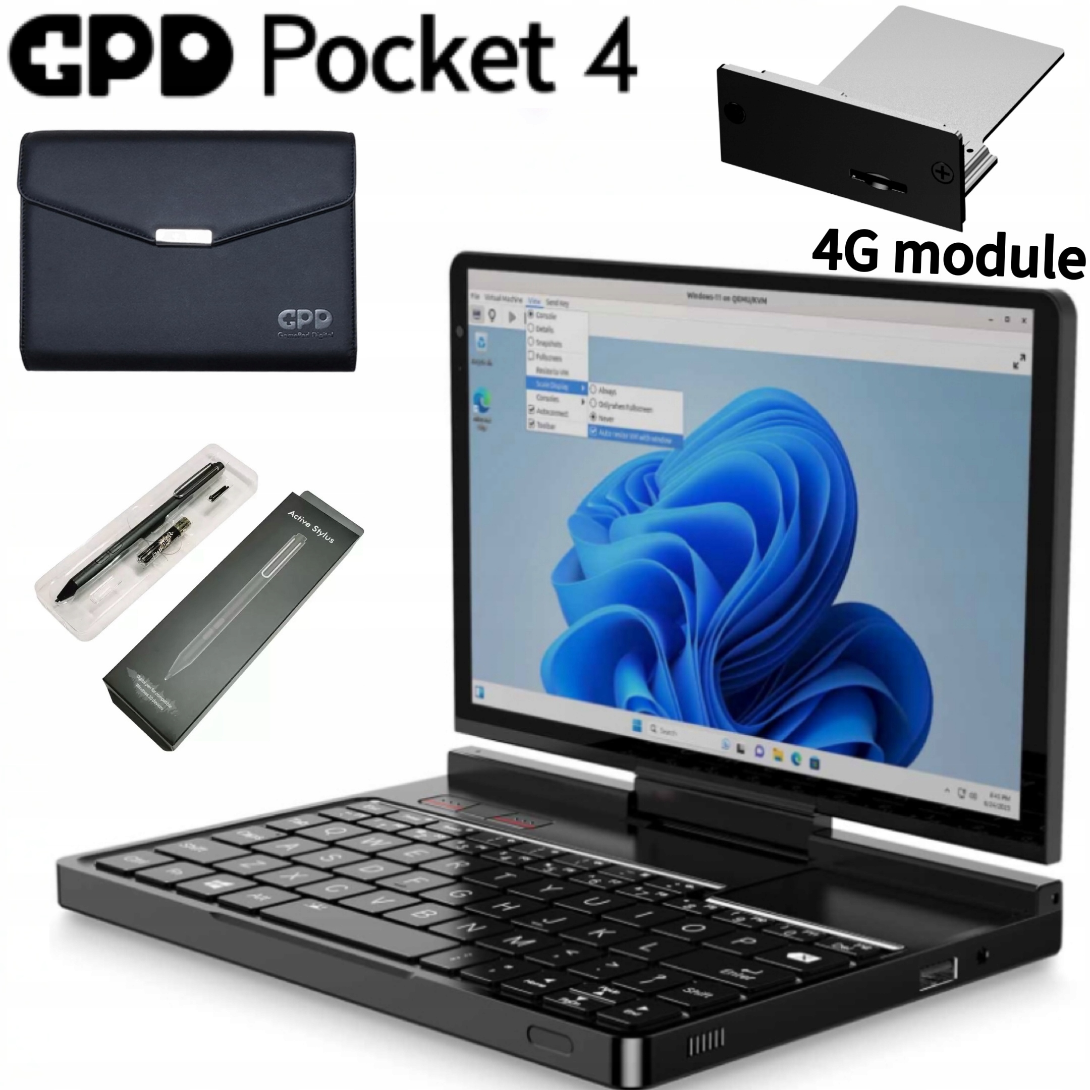 【即日発送】GPD Pocket 4 (Ryzen 8840U ) GPD Pocket 4（Ryzen 8840U/Ryzen AI 9 HX 370）国内正規版
