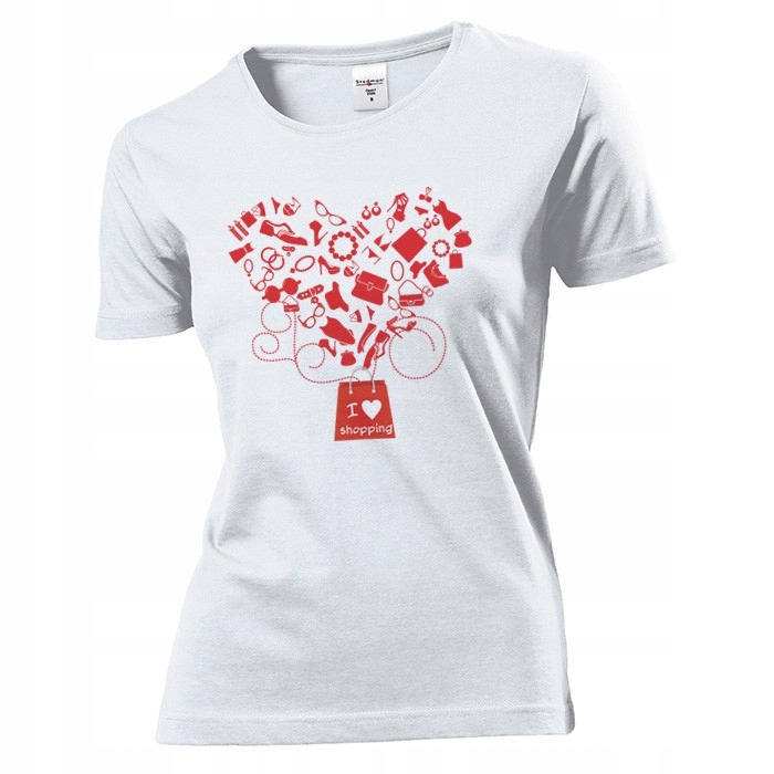 

Koszulka damska I Love Shopping Kocham Zakupy M