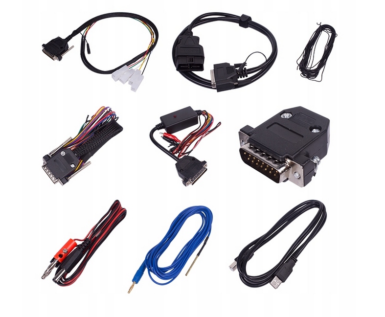 PROGRAMATOR INTERFEJS KESS V2.80 ECU 5.017 CZERWONY UE Waga produktu z opakowaniem jednostkowym 0.5 kg