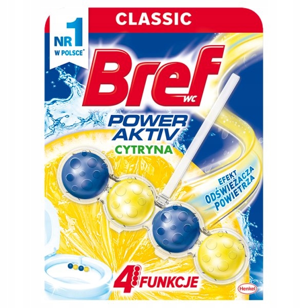 

Bref Power Activ Lemon Zawieszka do Wc 50g