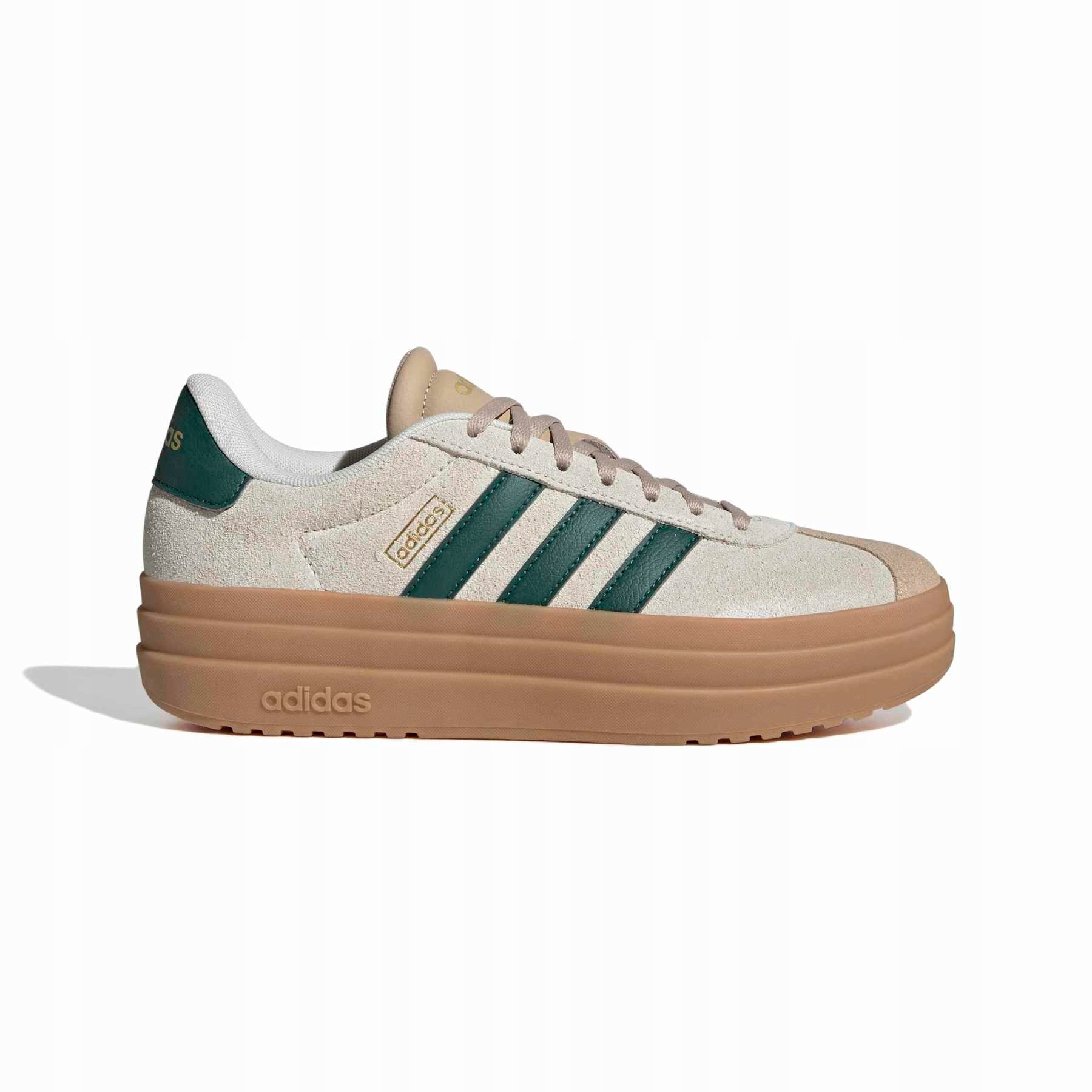 Buty sportowe damskie adidas VL Court Bold beżowe KJ6810 r 38