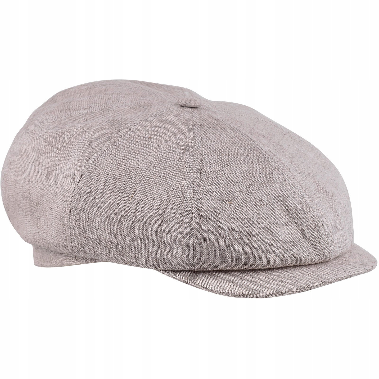 

Lniana Czapka Kaszkiet Męski Rowdy Beż 57CM M