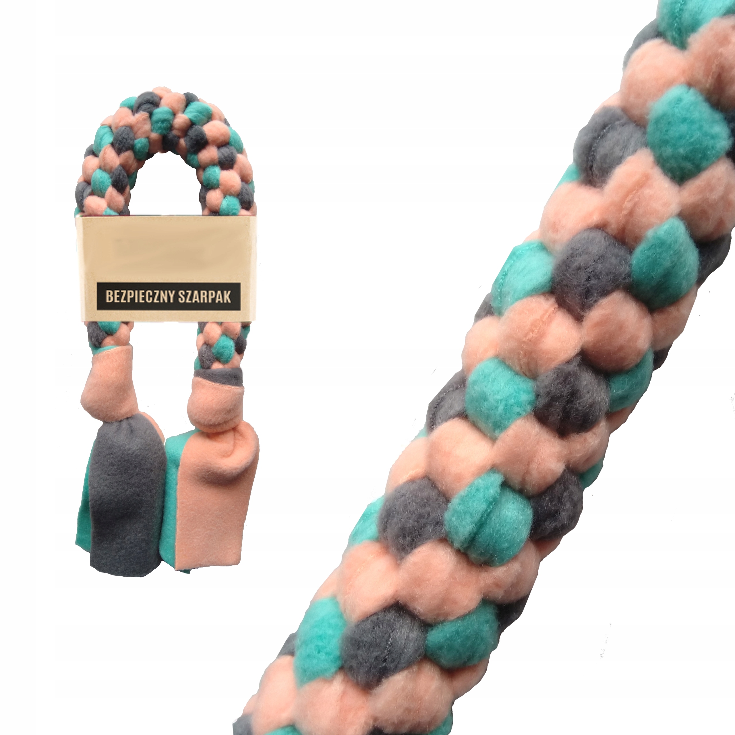 

Szarpak Polarowy Dla Psa, Aport Maxi +65cm Dwupak