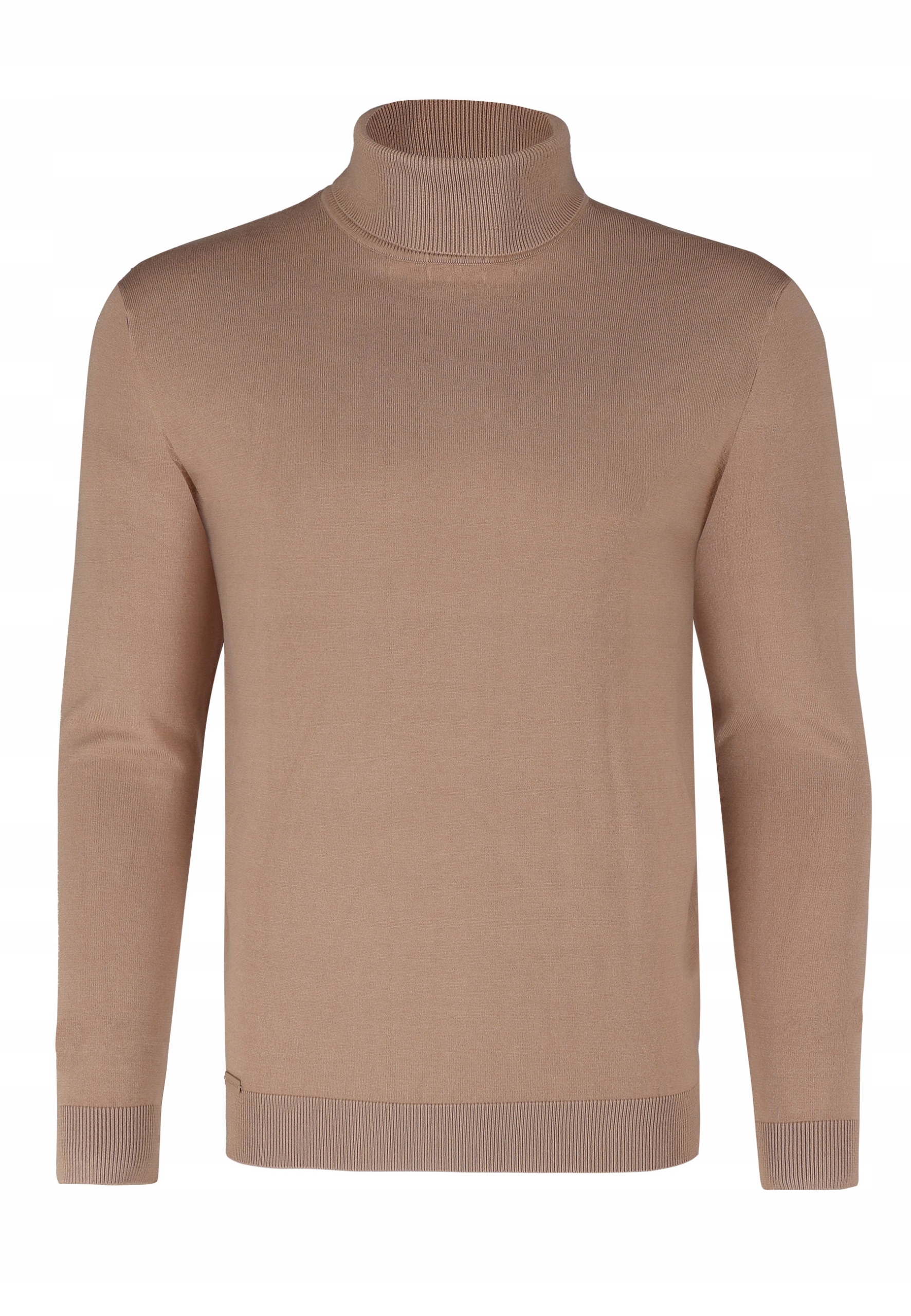 Pánský Svetr S Rolákem Béžový Volcano S-max 3XL