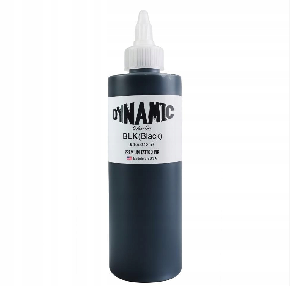 Barva na tetování Dynamic Black černá 240 ml