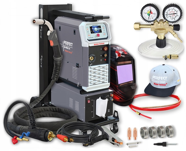 Migomat spawarka Perfect Bi-pulse 261 Synergia maska przyłbica Ach 3037