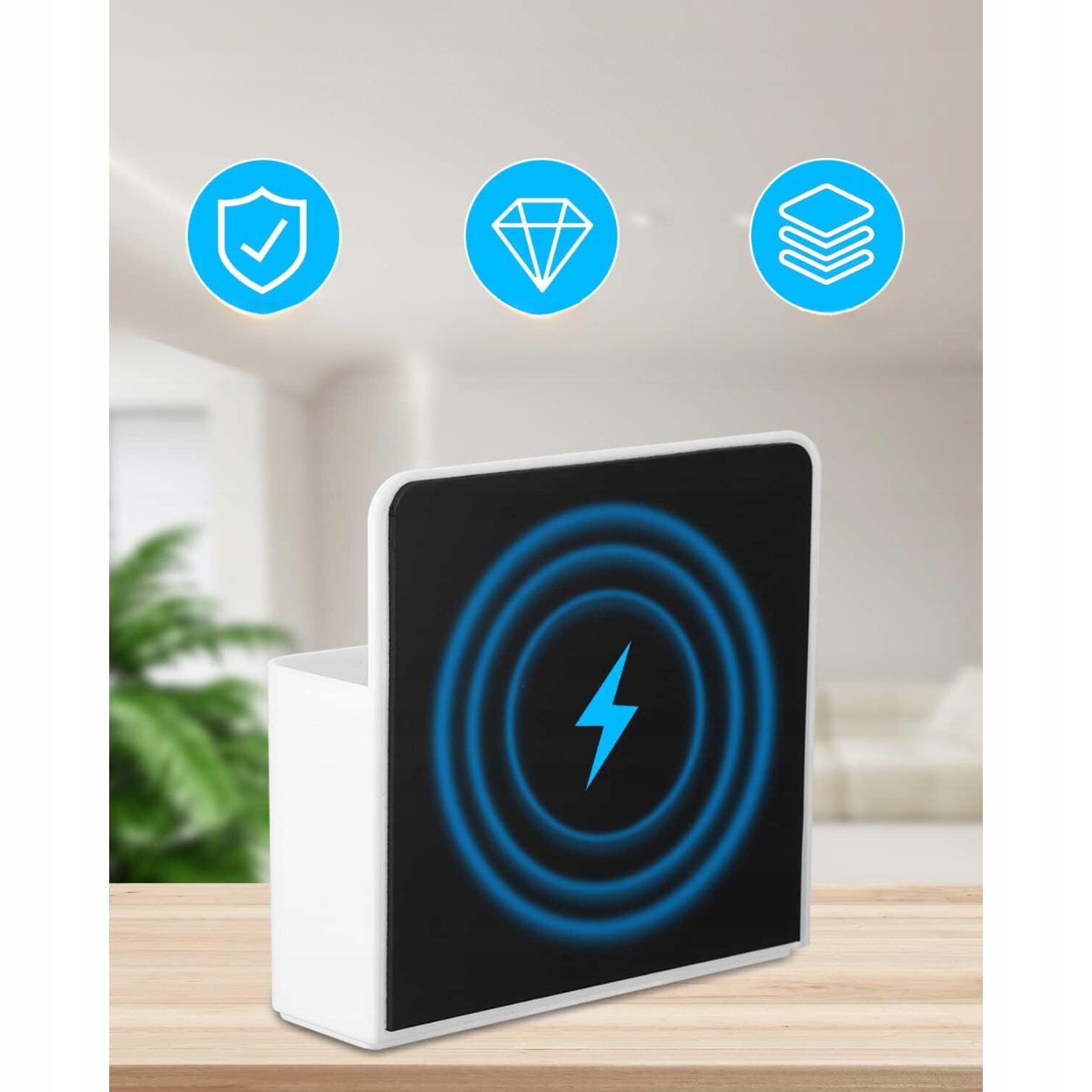 ZESTAW UCHWYT PRZYBORNIK POJEMNIK NA MARKERY + GĄBKA MAGNESY Kod producenta S4522