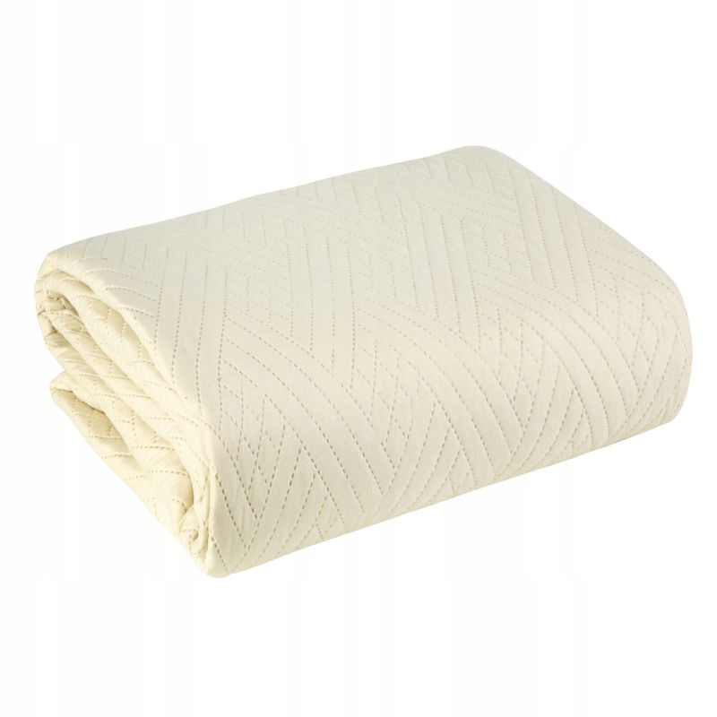 Přehoz 200x220 Boni krémový geometrický D91