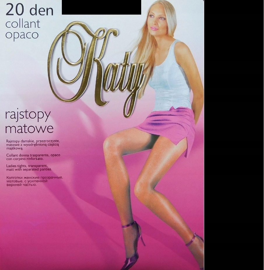 

Katy Opaco 20den cienkie półmatowe nero 4