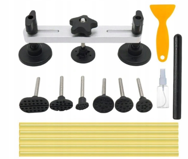 ZESTAW DO USUWANIA WYCIĄGANIA WGNIOTEK KAROSERII