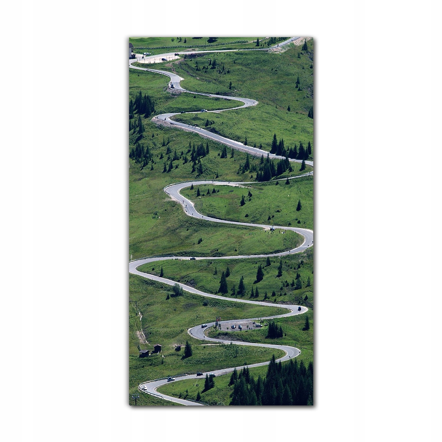 

Obraz na szkle do sypialni 70x140 Góry las droga