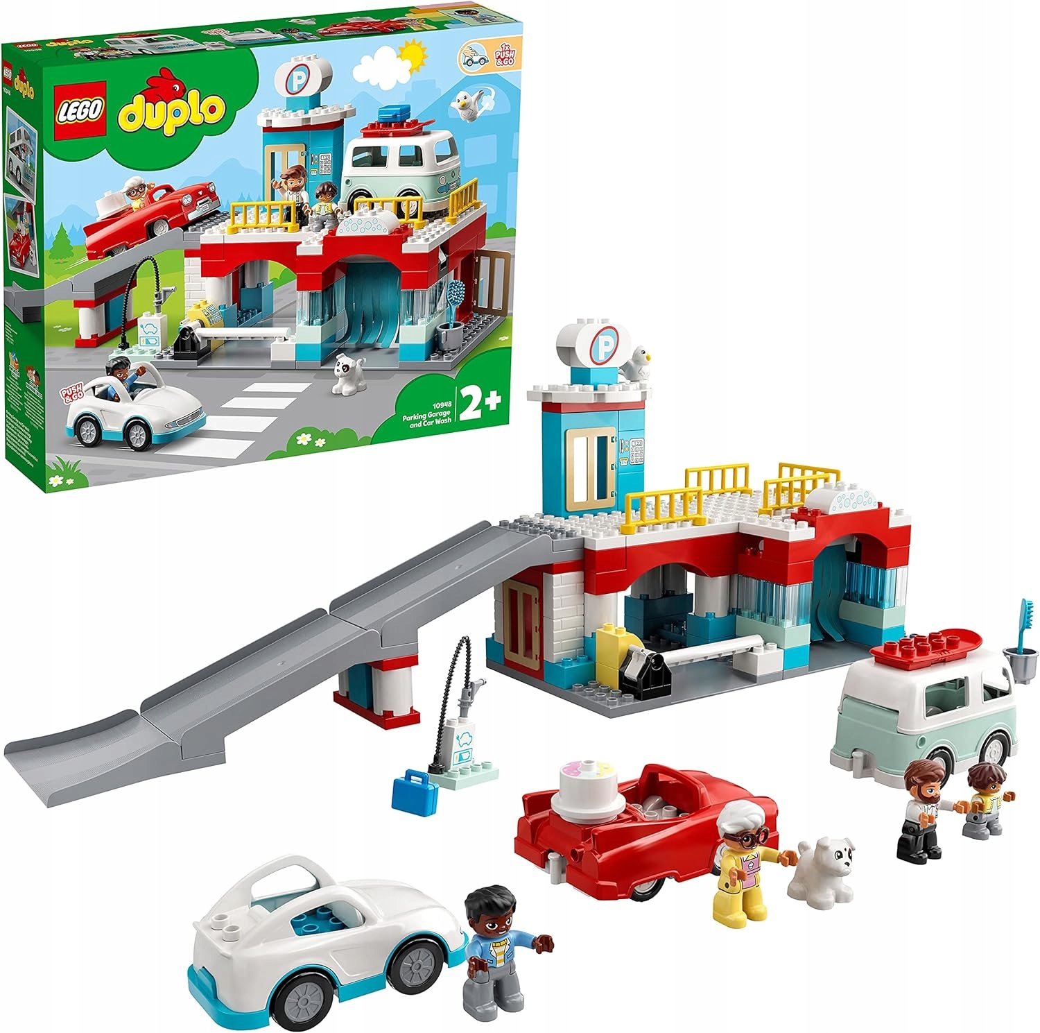 LEGO 10948 DUPLO PARKING PIĘTROWY I MYJNIA