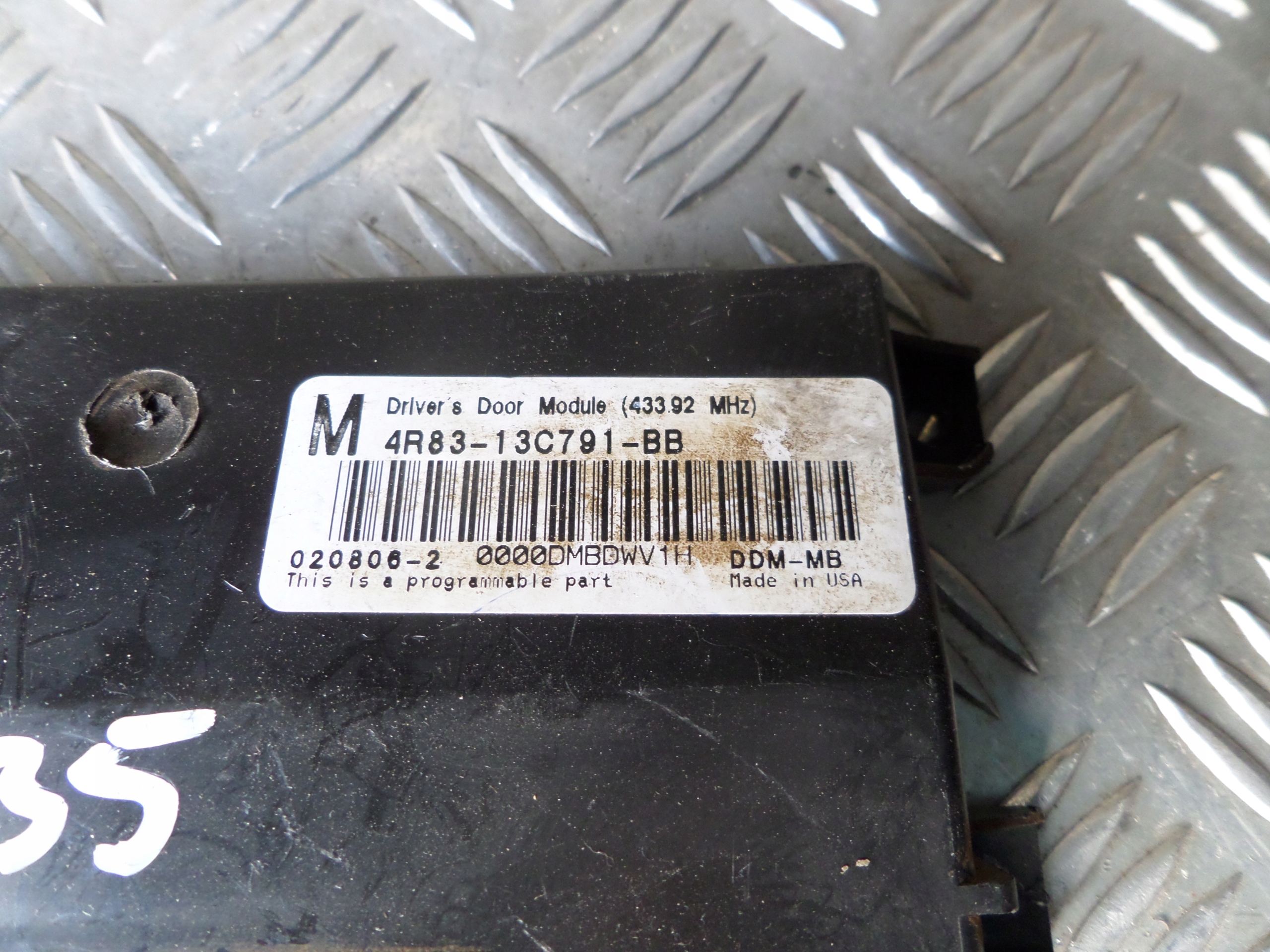 STEROWNIK MODUŁ DRZWI JAGUAR S-TYPE 4R83-13C791-BB Producent części Jaguar OE