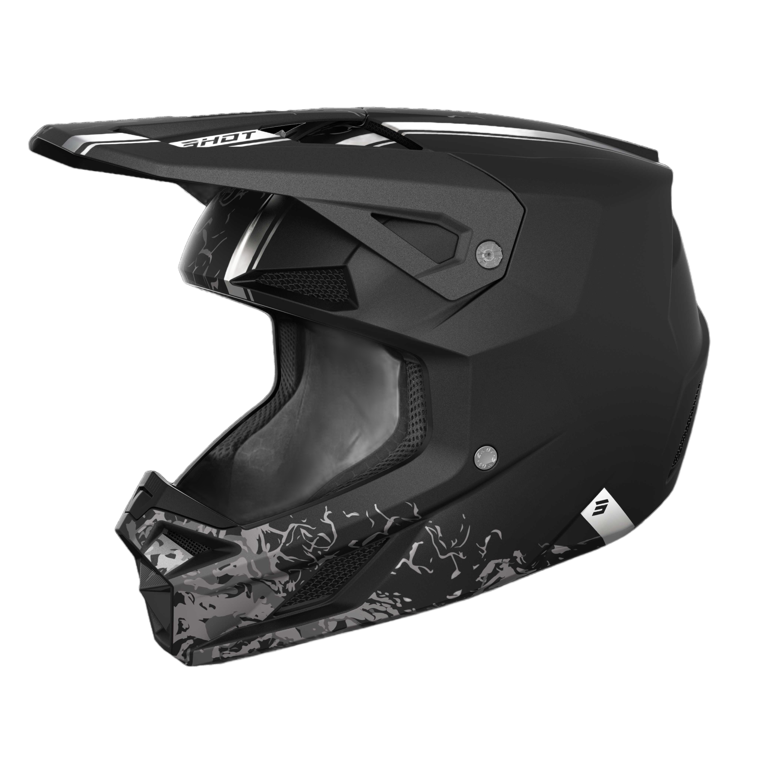 Crossová Prilba Shot Speed Battle Black Matt (XL) A05-21OB-B01-11