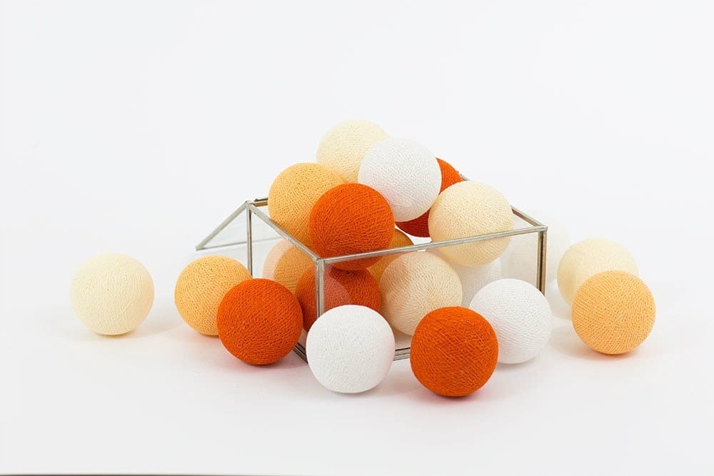 

Zestaw lampek Cotton Balls Sunset 20 kul