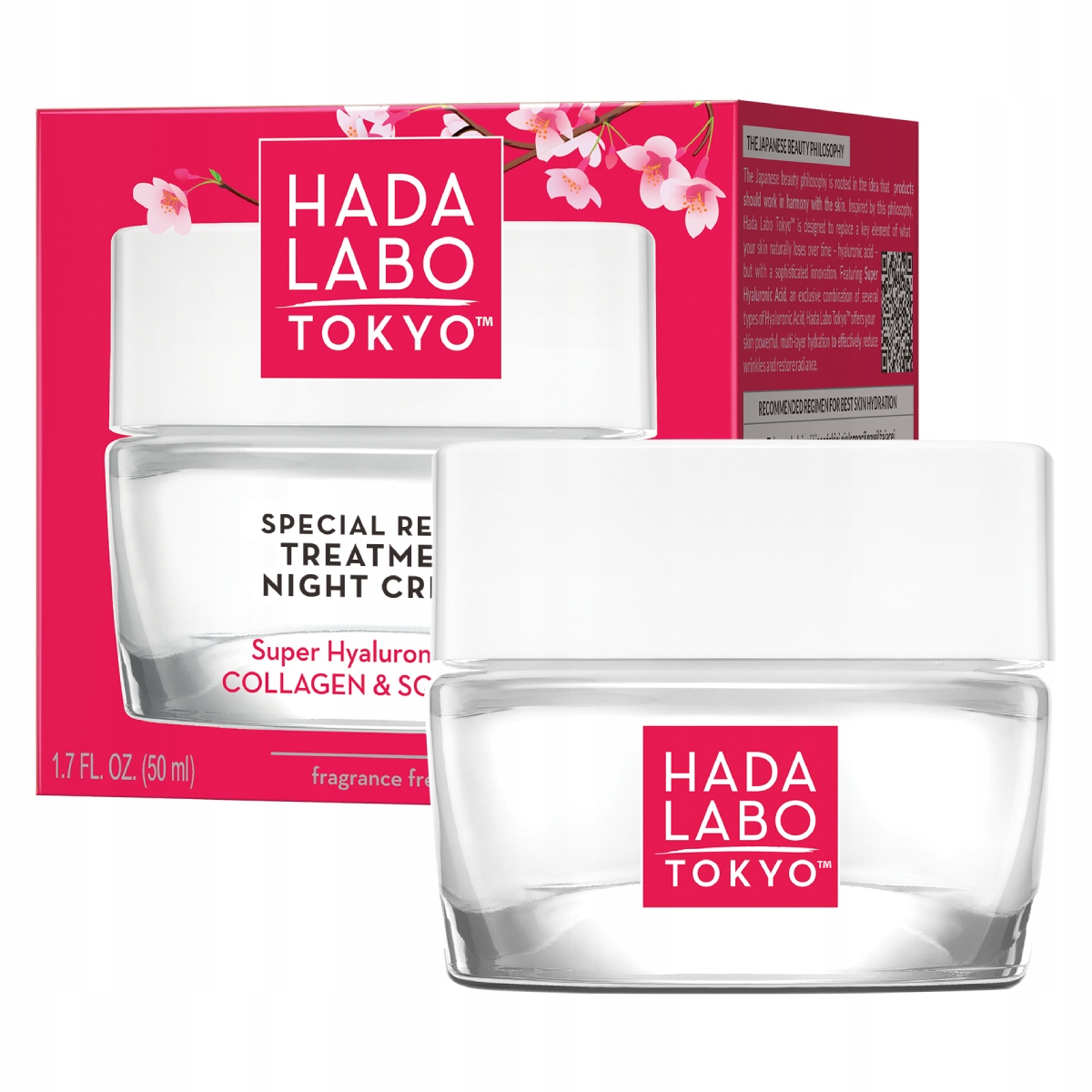 

Hada Labo Tokyo Red odbudowujący krem na noc