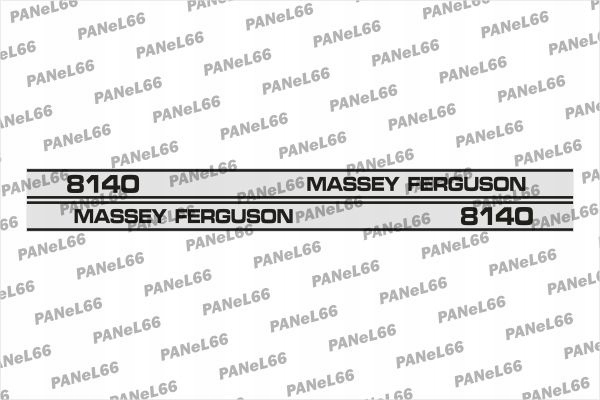 MF8140 - НАБІР НАКЛЕЙОК MASSEY FERGUSON 8140