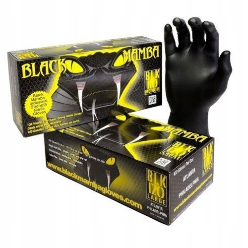 Black Mamba Rekawice Nitrylowe XL 100szt NITRYLOWE