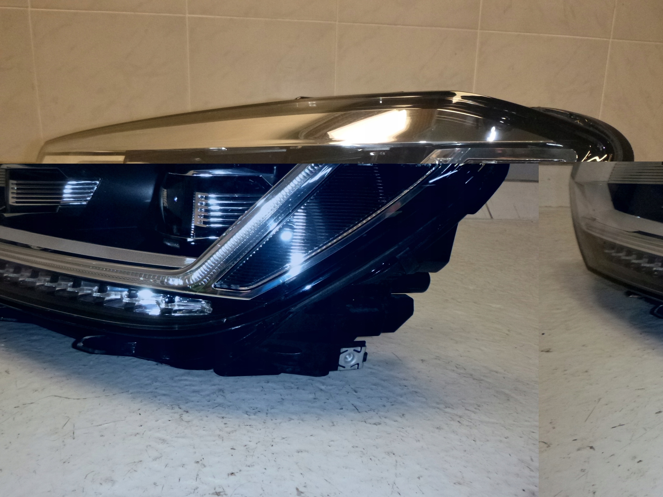 VW TOURAN 2 II light left front left 8PIN FULL LED
