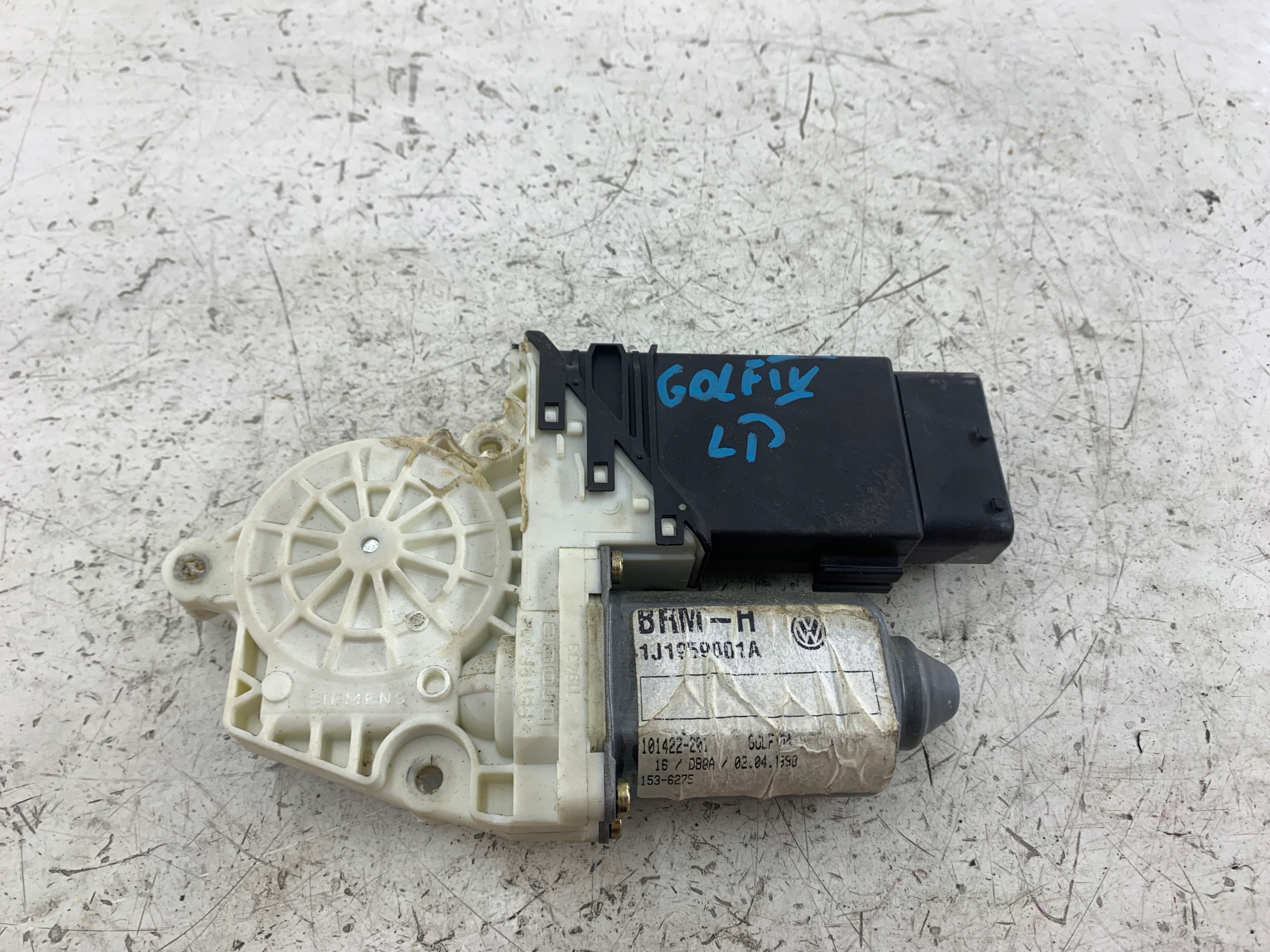 VW GOLF IV LEON and TOLEDO II mini motor windows left front 1J1959801A