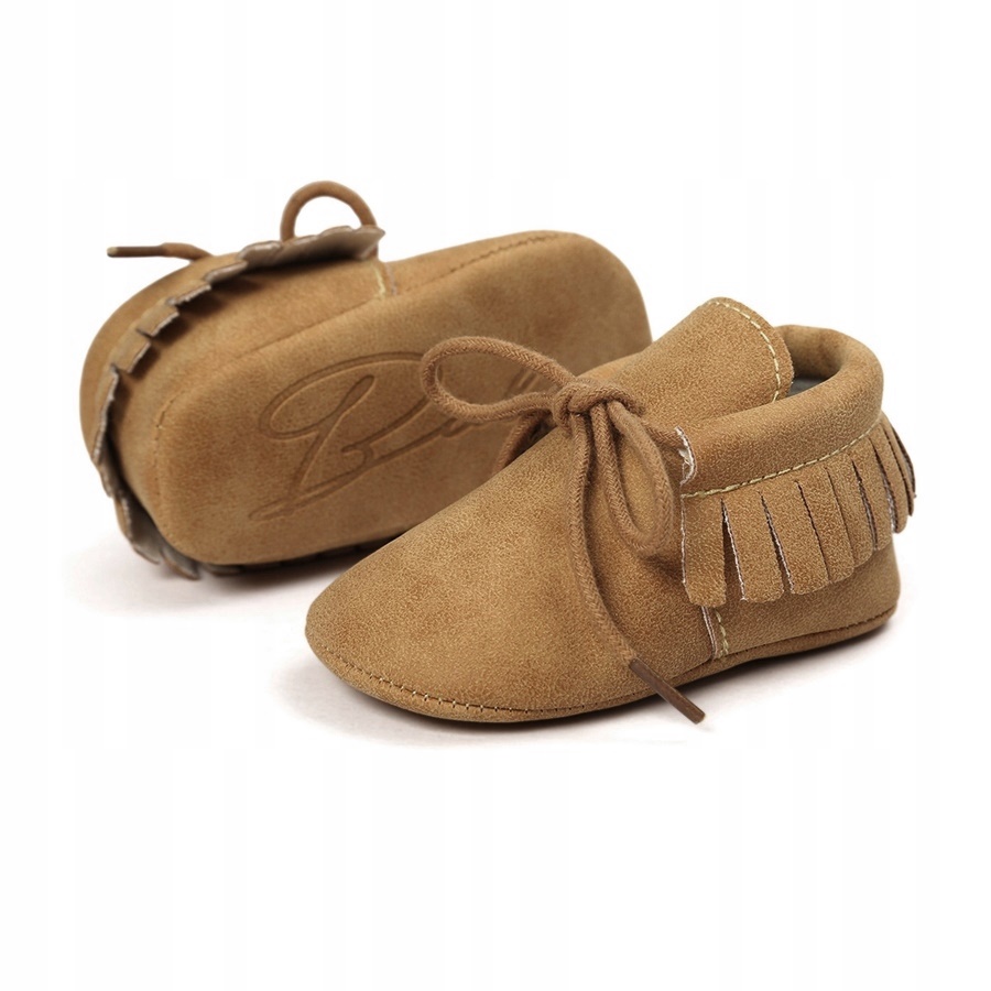

Niechodki buty niemowlęce Brązowe 62-68 10,5 15 16
