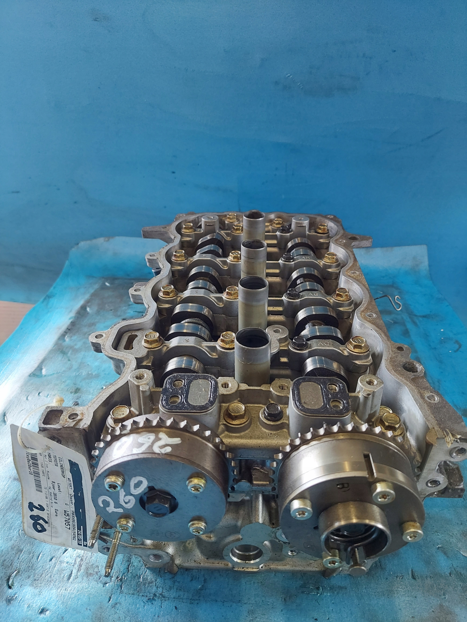 TESTATA YARIS II 1.33 VVTI 1NRFE