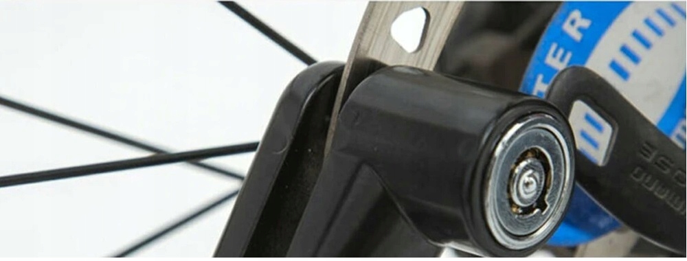 ZAMEK ZAPIĘCIE BLOKADA HAMULEC ROWER ROWEROWY LOCK Model MOTO LOCK