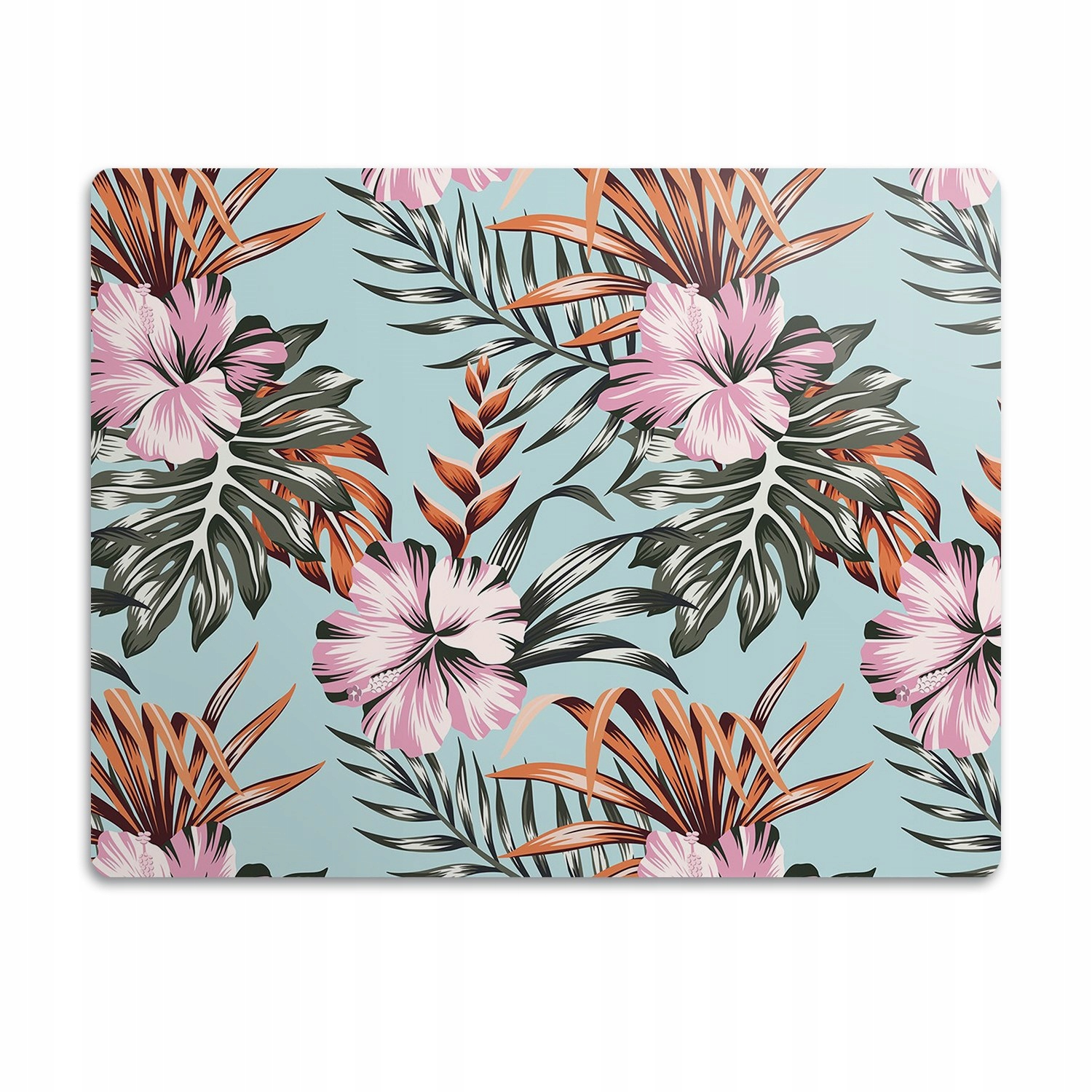 Levně Ochranná podložka pod misky Květy Hibiskus 60x40 cm