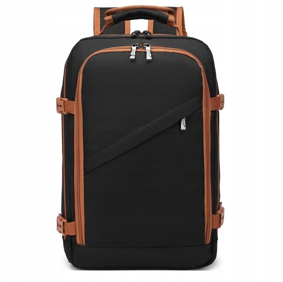 Plecak Ryanair 40x30x20 do Samolotu Podręczny bagaż Mały Czarny Expander