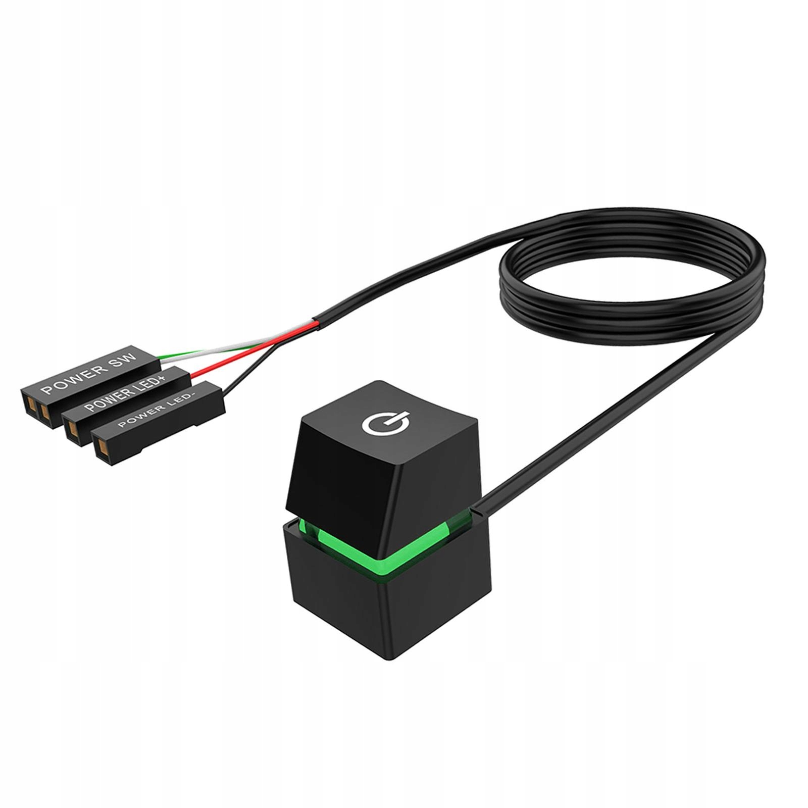 Przełącznik biurkowy z przedłużaczem Pulpit Zielony Marka bez marki