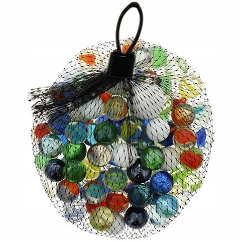 

Szklane kulki dunie szklane do kulodromu, 50 szt.