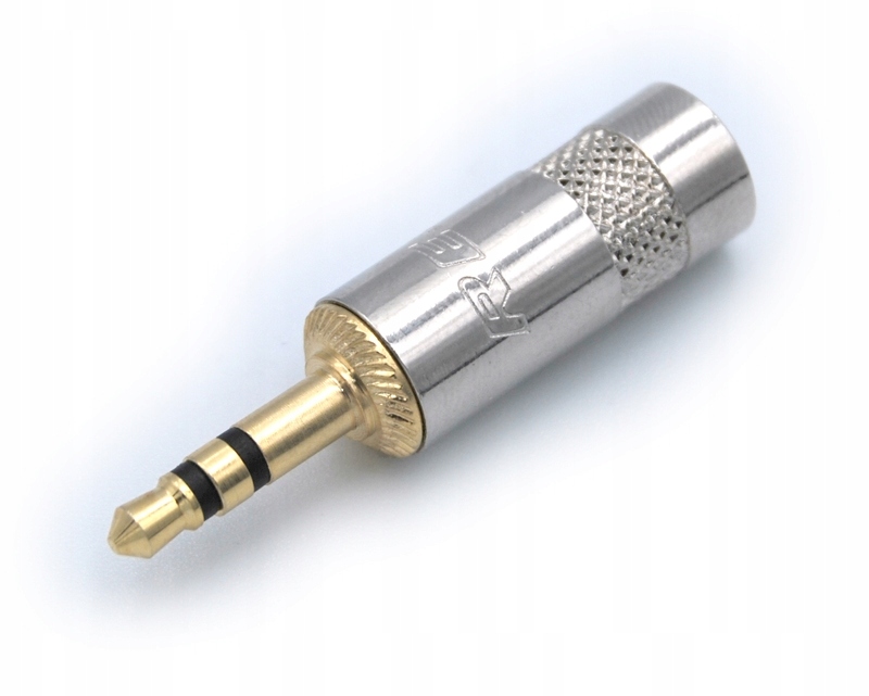 

Wtyk Mini Jack 3,5mm stereo Rean NYS231G złącze