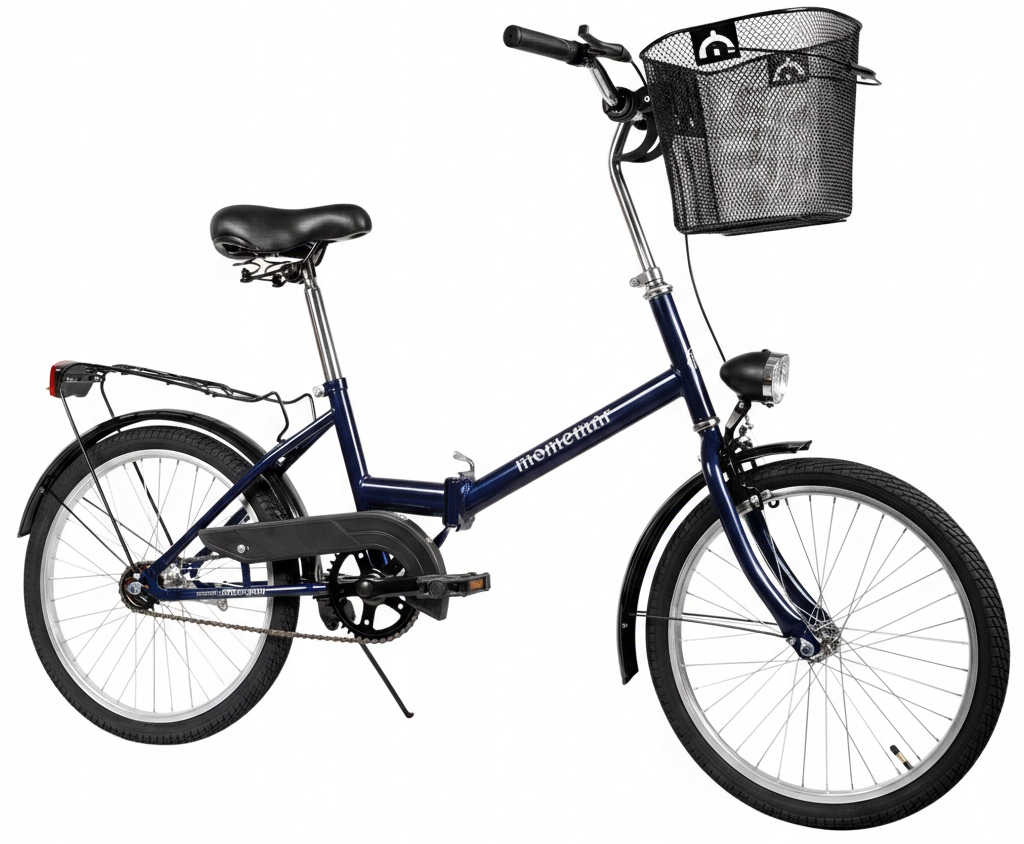Rower Składany Miejski Męski Damski Montemar 20 cali Składak Polska Marka