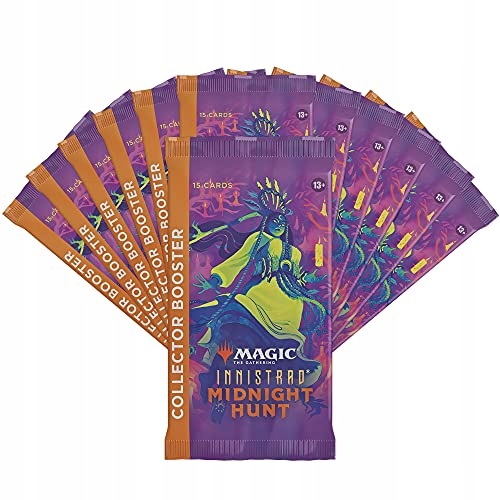 Magic: The Gathering Innistrad: Midnight Hunt Collector Booster Box, 12 Pac Producent inny