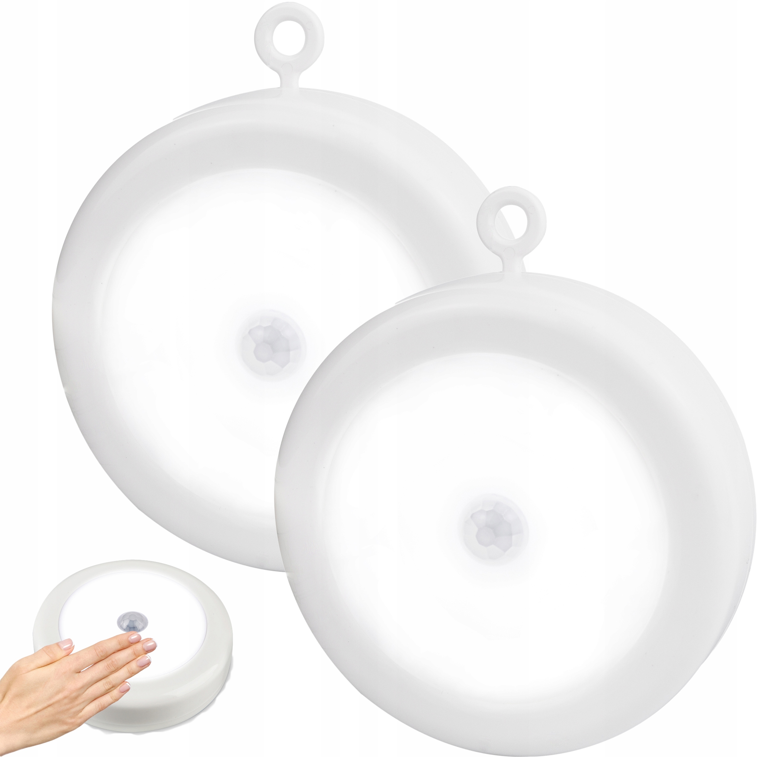 

2x Lampka Led czujnik ruchu zmierzchu Baterie Pir