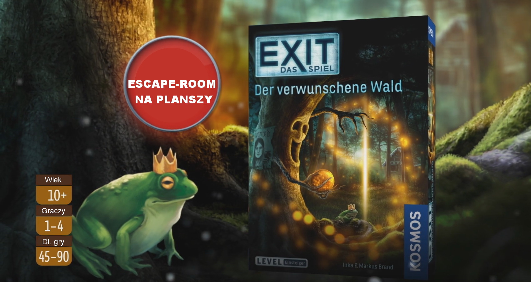 Gra EXIT - Der verwunschene wald Zaczarowany las Typ Podstawa