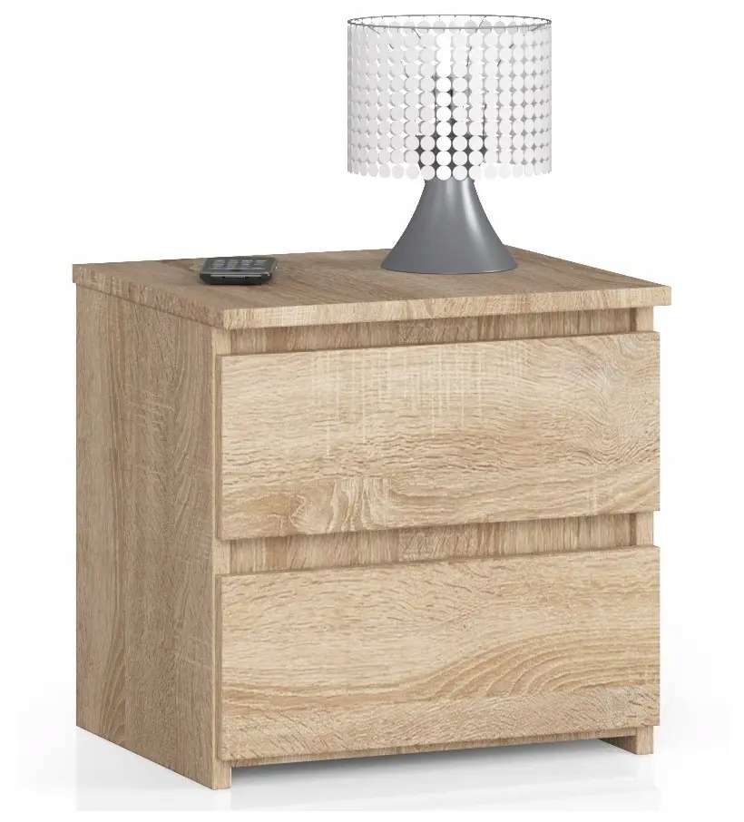 SZAFKA NOCNA KOMODA STOLIK SZUFLADY SONOMA 40 cm
